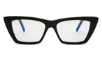 Schmetterlingsförmige Saint Laurent Brille (schwarz) SL276 025
