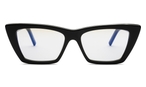 Schmetterlingsförmige Saint Laurent Brille (schwarz) SL276 025