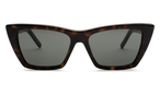 Katzenaugenförmige Sonnenbrille Saint Laurent (havanna) SL276 002 5316