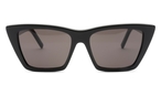 Katzenaugenförmige Saint Laurent Sonnenbrille (schwarz) SL276 032