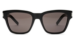 Trapezförmige Saint Laurent Sonnenbrille (schwarz) SL560 001