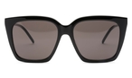 Trapezförmige Saint Laurent Sonnenbrille (schwarz) SLM100 001