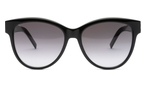 Schmetterlingsförmige Saint Laurent Sonnenbrille (schwarz) SLM107 002