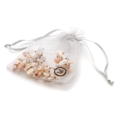 shoptic Brillenkette 054351 Amber inkl. Organza-Beutel