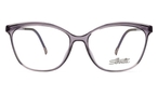 Schmetterlingsförmige SILHOUETTE Brille (grau) 1596/75 4010 5515