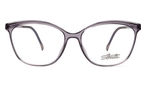 Schmetterlingsförmige SILHOUETTE Brille (grau) 1596/75 4010 5515