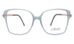 Schmetterlingsförmige Silhouette Brille (blau) 1611/75 4530