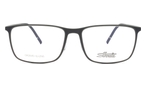 Trapezförmige Silhouette Brille (schwarz) 2955/75