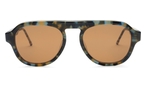 Pilotenstil Thom Browne Sonnenbrille (grün) TB-416 02