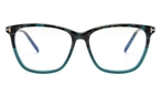 Schmetterlingsförmige Tom Ford Brille (blau) Tom Ford FT5989B 055 5515