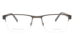 Trapezförmige Tommy Hilfiger Brille (grau) TH1996 R80