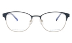 Schmetterlingsförmige Tommy Hilfiger Brille (blau, gold) TH1749 FLL