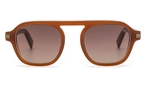Zegna Piloten-Sonnenbrille (braun) Zegna EZ0241 45F 145