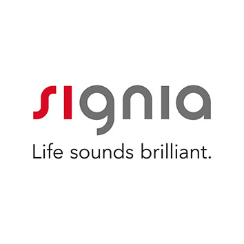 Logo von Signia.